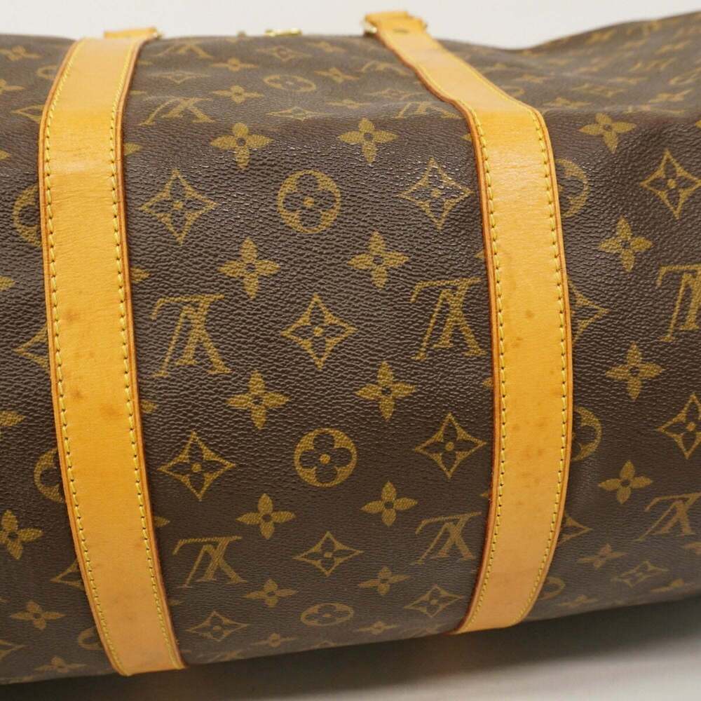 LOUIS VUITTON Brown Monogram Keepall 50 Boston Bag - Picture 12 of 14